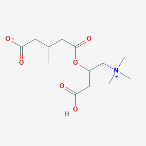 molecular formula C13H23NO6 B109733 3-Methylglutarylcarnitine CAS No. 102673-95-0