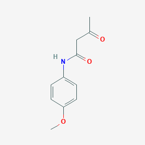 molecular formula C11H13NO3 B109748 N-(4-Methoxyphenyl)-3-oxobutanamide CAS No. 5437-98-9