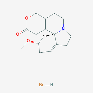 molecular formula C16H22BrNO3 B109753 Dihydro-beta-erythroidine hydrobromide CAS No. 29734-68-7