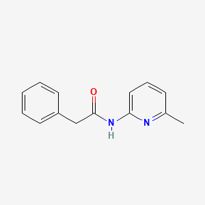 molecular formula C14H14N2O B10975558 N-(6-methylpyridin-2-yl)-2-phenylacetamide 