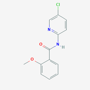 molecular formula C13H11ClN2O2 B10975849 N-(5-chloropyridin-2-yl)-2-methoxybenzamide 