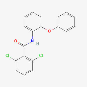 molecular formula C19H13Cl2NO2 B10976188 2,6-dichloro-N-(2-phenoxyphenyl)benzamide 