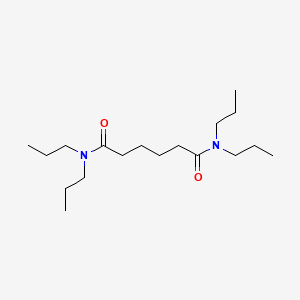 molecular formula C18H36N2O2 B10977045 N,N,N',N'-tetrapropylhexanediamide CAS No. 143356-44-9