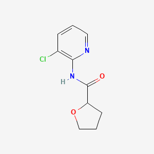 molecular formula C10H11ClN2O2 B10978174 N-(3-chloropyridin-2-yl)tetrahydrofuran-2-carboxamide 