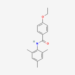molecular formula C18H21NO2 B10978191 4-ethoxy-N-(2,4,6-trimethylphenyl)benzamide 