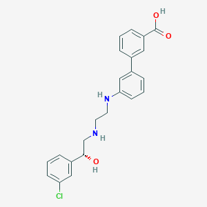 molecular formula C23H23ClN2O3 B109787 Solabegron CAS No. 252920-94-8
