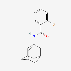 molecular formula C17H20BrNO B10978801 N-(Adamantan-1-YL)-2-bromobenzamide 