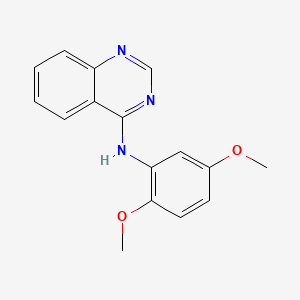 molecular formula C16H15N3O2 B10979271 N-(2,5-dimethoxyphenyl)quinazolin-4-amine 