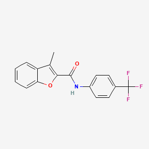 molecular formula C17H12F3NO2 B10979965 CCR6 antagonist 1 