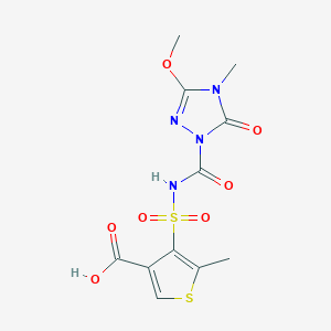 molecular formula C11H12N4O7S2 B109821 Thiencarbazone CAS No. 936331-72-5