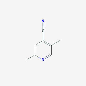 molecular formula C8H8N2 B109826 2,5-Dimethylisonicotinonitrile CAS No. 7584-10-3