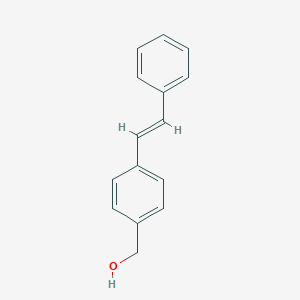 molecular formula C15H14O B010983 trans-4-Stilbenemethanol CAS No. 101093-37-2