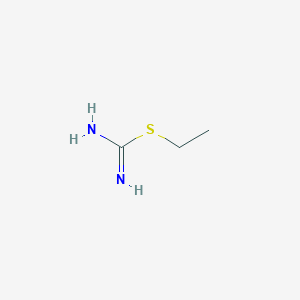 molecular formula C3H8N2S B109831 乙基异硫脲 CAS No. 2986-20-1