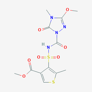 molecular formula C12H14N4O7S2 B109839 Thiencarbazone-methyl CAS No. 317815-83-1