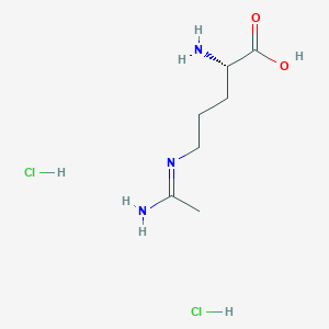 molecular formula C7H17Cl2N3O2 B109842 L-Nio dihydrochloride 