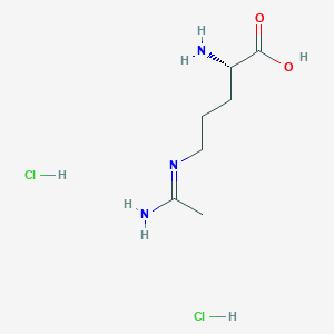 molecular formula C7H17Cl2N3O2 B109842 L-Nio dihydrochloride CAS No. 159190-44-0