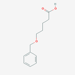 molecular formula C12H16O3 B109867 5-(Benzyloxy)pentanoic acid CAS No. 64740-39-2