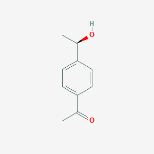 molecular formula C10H12O2 B010987 (R)-1-(4-Acetylphenyl)ethanol CAS No. 108673-17-2