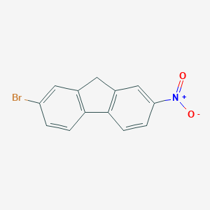 molecular formula C13H8BrNO2 B109882 2-Bromo-7-nitrofluorene CAS No. 6638-61-5