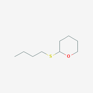 molecular formula C9H18OS B109883 2-Butylsulfanyloxane CAS No. 16315-52-9