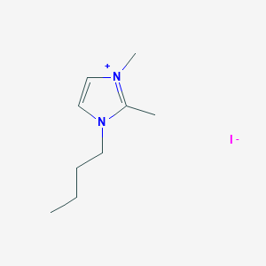 molecular formula C9H17IN2 B010989 1-Butyl-2,3-dimethylimidazolium iodide CAS No. 108203-70-9