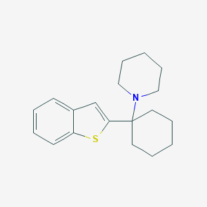 molecular formula C19H25NS B109896 Benocyclidine CAS No. 112726-66-6