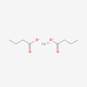 molecular formula C8H14CaO4 B109914 丁酸钙 CAS No. 5743-36-2