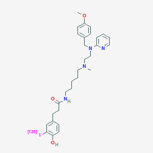 molecular formula C30H39IN4O3 B010992 Iodobolpyramine CAS No. 101395-33-9