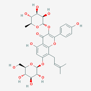 molecular formula C32H38O15 B109939 Epimedoside A CAS No. 39012-04-9