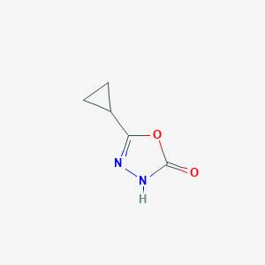 5-Cyclopropyl-1,3,4-oxadiazol-2-ol