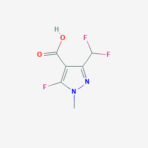 3-(difluoromethyl)-5-fluoro-1-methyl-1H-pyrazole-4-carboxylic acid