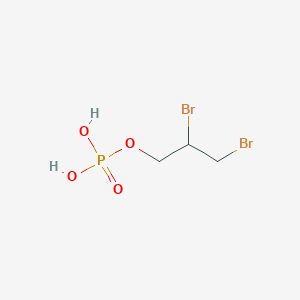 molecular formula C3H7Br2O4P B109954 2,3-Dibromopropyl dihydrogen phosphate CAS No. 5324-12-9