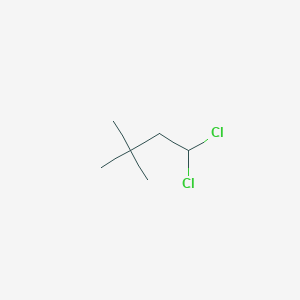 molecular formula C6H12Cl2 B109961 1,1-Dichloro-3,3-dimethylbutane CAS No. 6130-96-7