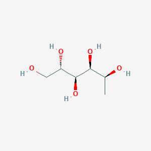 molecular formula C6H14O5 B109968 L-Rhamnitol CAS No. 488-28-8