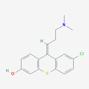 9H-Thioxanthen-3-ol, 7-chloro-9-(3-(dimethylamino)propylidene)-, (Z)-