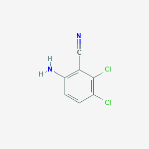 molecular formula C7H4Cl2N2 B109996 6-Amino-2,3-dichlorobenzonitrile CAS No. 147249-41-0