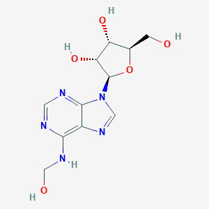molecular formula C11H15N5O5 B110001 N(6)-Hydroxymethyladenosine CAS No. 98897-14-4