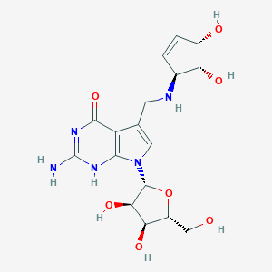 molecular formula C17H23N5O7 B110006 Queuosine CAS No. 57072-36-3