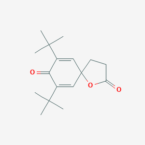 7,9-Di-tert-butyl-1-oxaspiro[4.5]deca-6,9-diene-2,8-dione