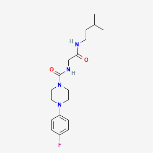 molecular formula C18H27FN4O2 B11002128 C18H27FN4O2 