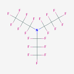 molecular formula N(C3F7)3<br>C9F21N B110025 Perfluamine CAS No. 338-83-0