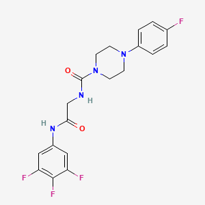 molecular formula C19H18F4N4O2 B11004304 C19H18F4N4O2 