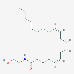 N-(5Z,8Z,11Z-eicosatrienoyl)-ethanolamine