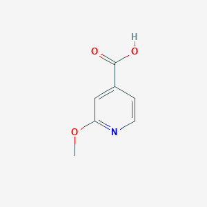 molecular formula C7H7NO3 B011008 2-Methoxyisonicotinic acid CAS No. 105596-63-2