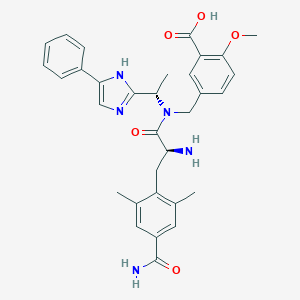 molecular formula C32H35N5O5 B110093 Eluxadoline CAS No. 864821-90-9