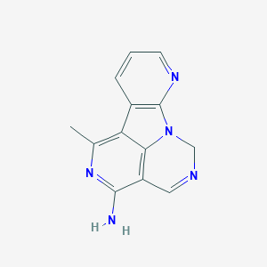 molecular formula C13H11N5 B110096 4-氨基-6-甲基-1H-2,5,10,10b-四氮杂苊 CAS No. 78859-36-6