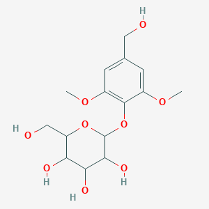 molecular formula C15H22O9 B110100 二甲氧基肌酸 CAS No. 64121-98-8