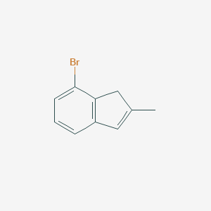 molecular formula C10H9Br B110101 7-Bromo-2-methyl-1H-indene CAS No. 880652-93-7