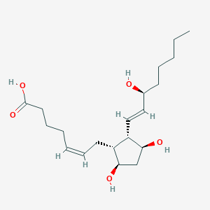 molecular formula C20H34O5 B110107 ent-8-异-15(S)-前列腺素 F2α CAS No. 214748-66-0