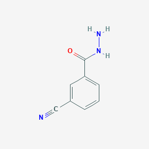 molecular formula C8H7N3O B011011 3-Cyanobenzohydrazide CAS No. 19731-01-2